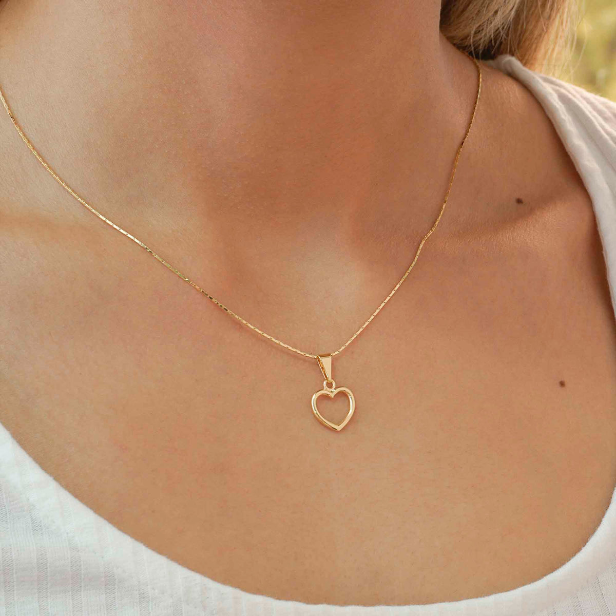 Dije Corazón Silueta
