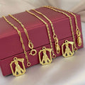 Dije Virgen Milagrosa Silueta