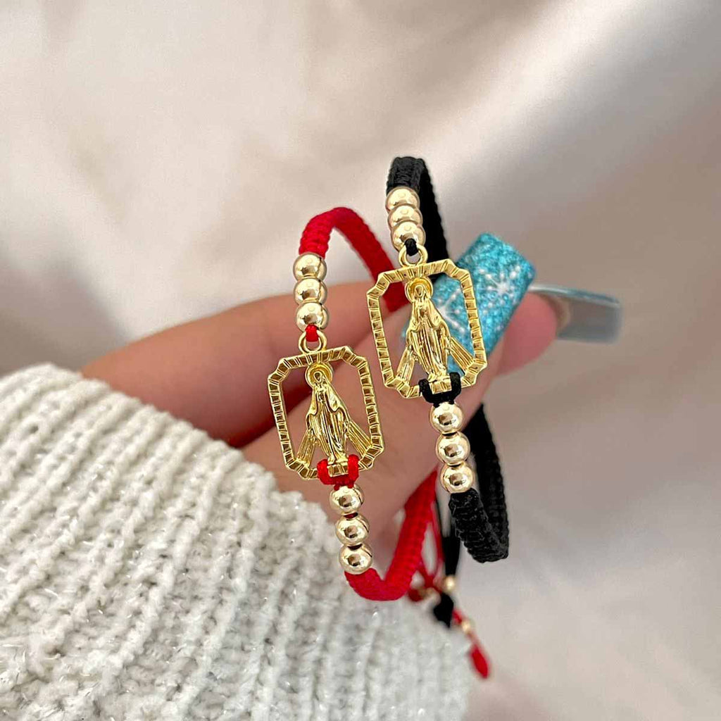 Dije Virgen Milagrosa Silueta