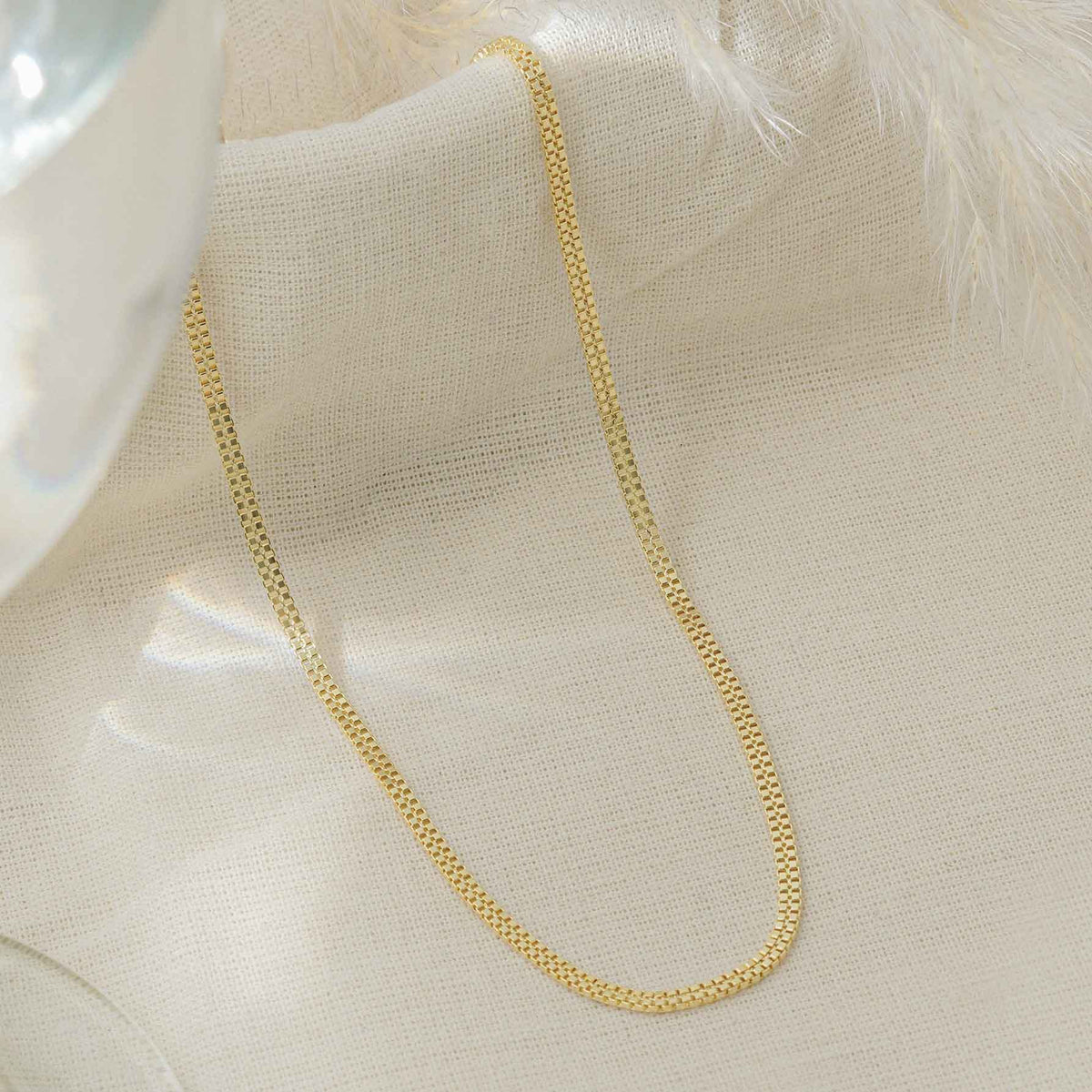 Cadena Veneciana Doble Carril 45 Cms