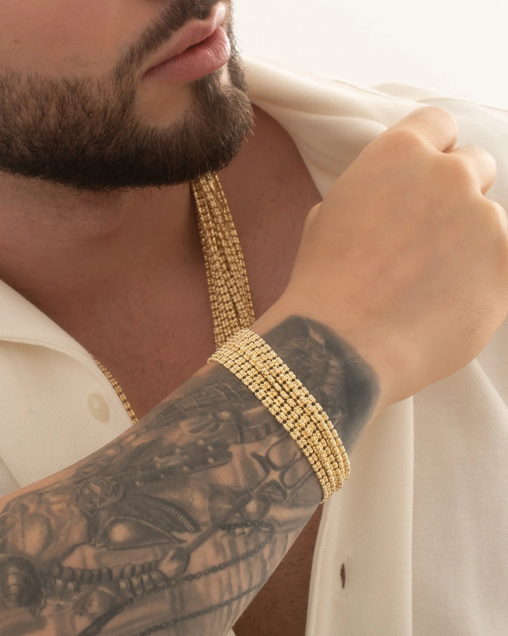 Pulsera ICE GOLD 2L IT 19.5 Cms
