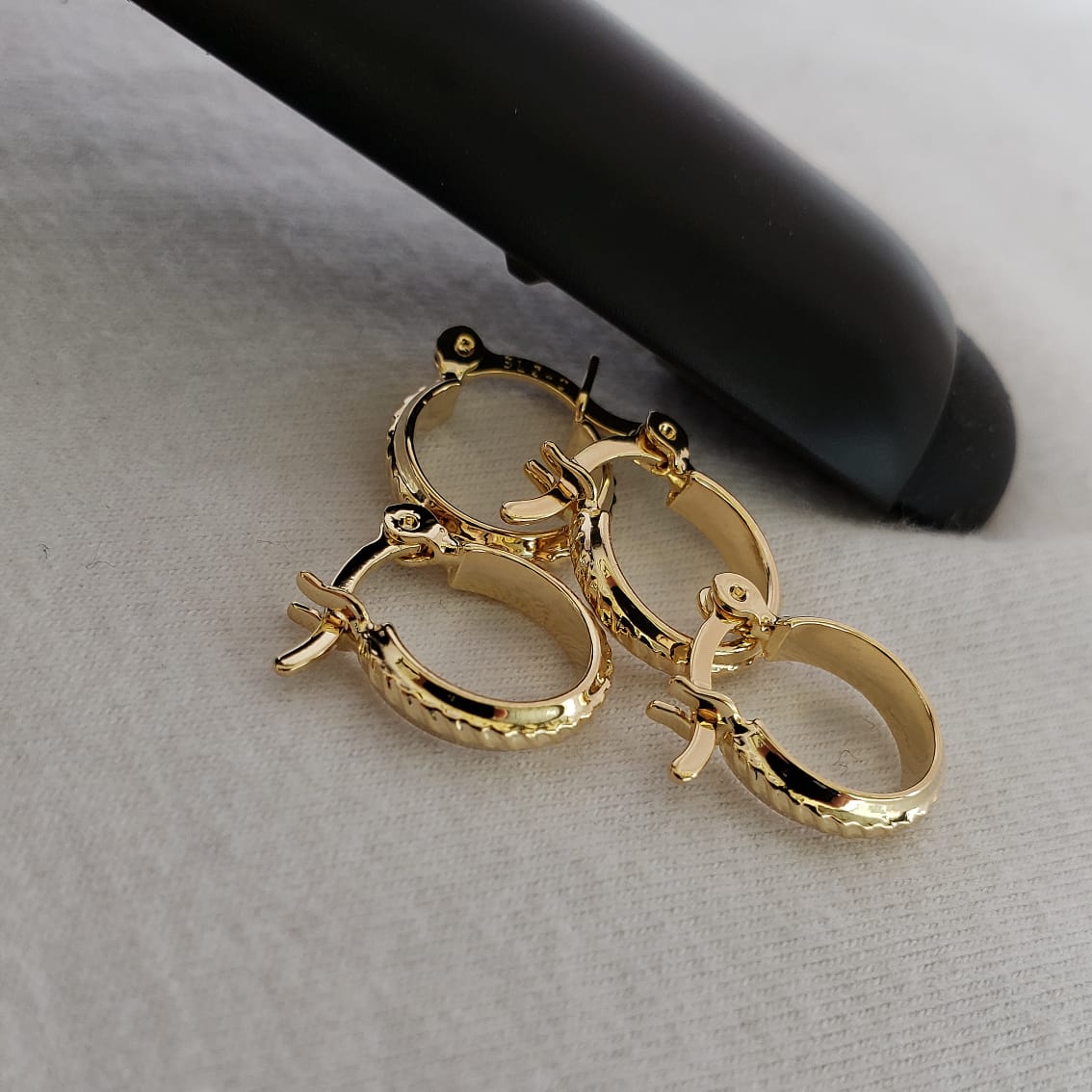 Arete Candonga Corrugada 1.4 Cms