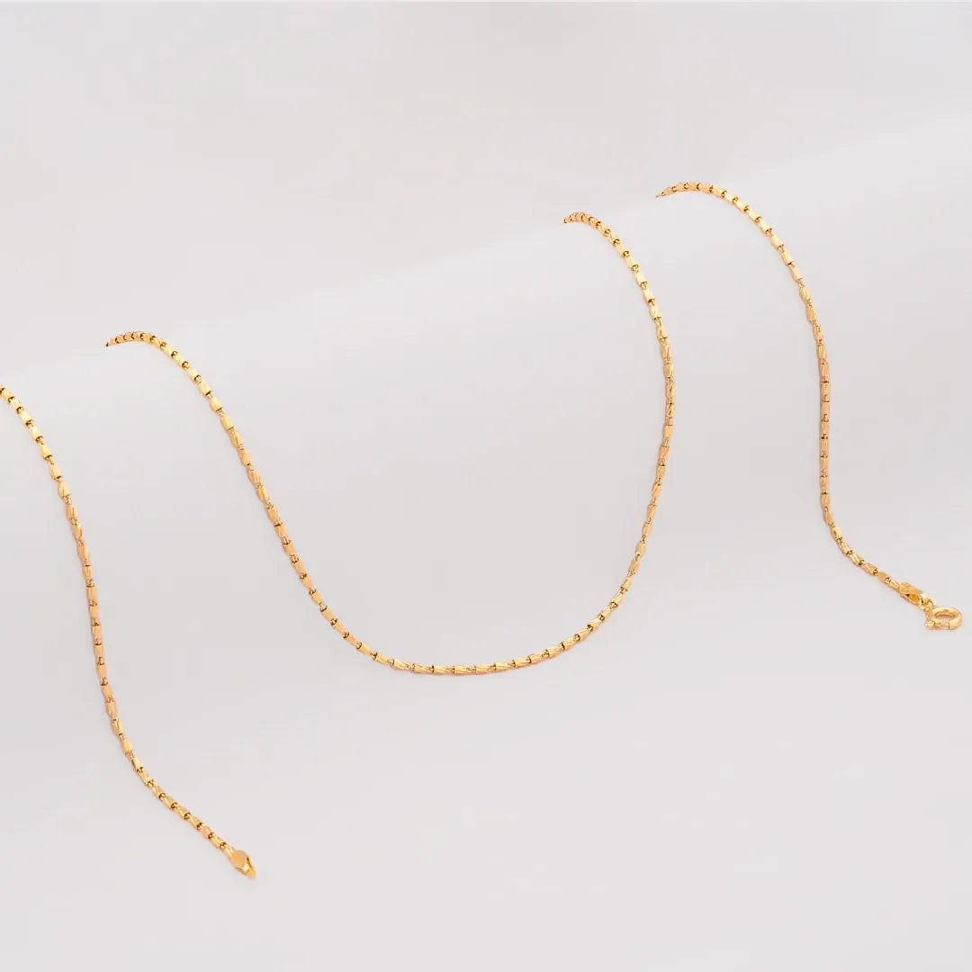 Cadena Tube Gold IT 65 Cms