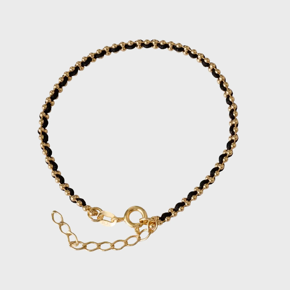 Pulsera Hilo Laminado 15 Cms + Extensor