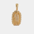 Dije Medalla De Guadalupe Cristal