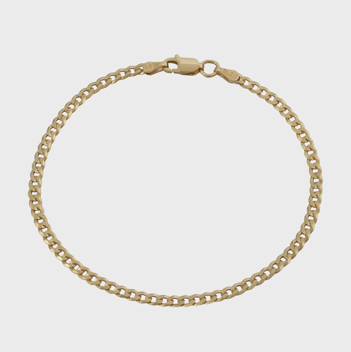 Pulsera Cubana IT 3 mm 19.5 Cms