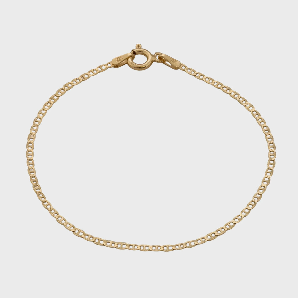 Pulsera Escalerita Con Destellos IT 1.7 mm 16.5 Cms