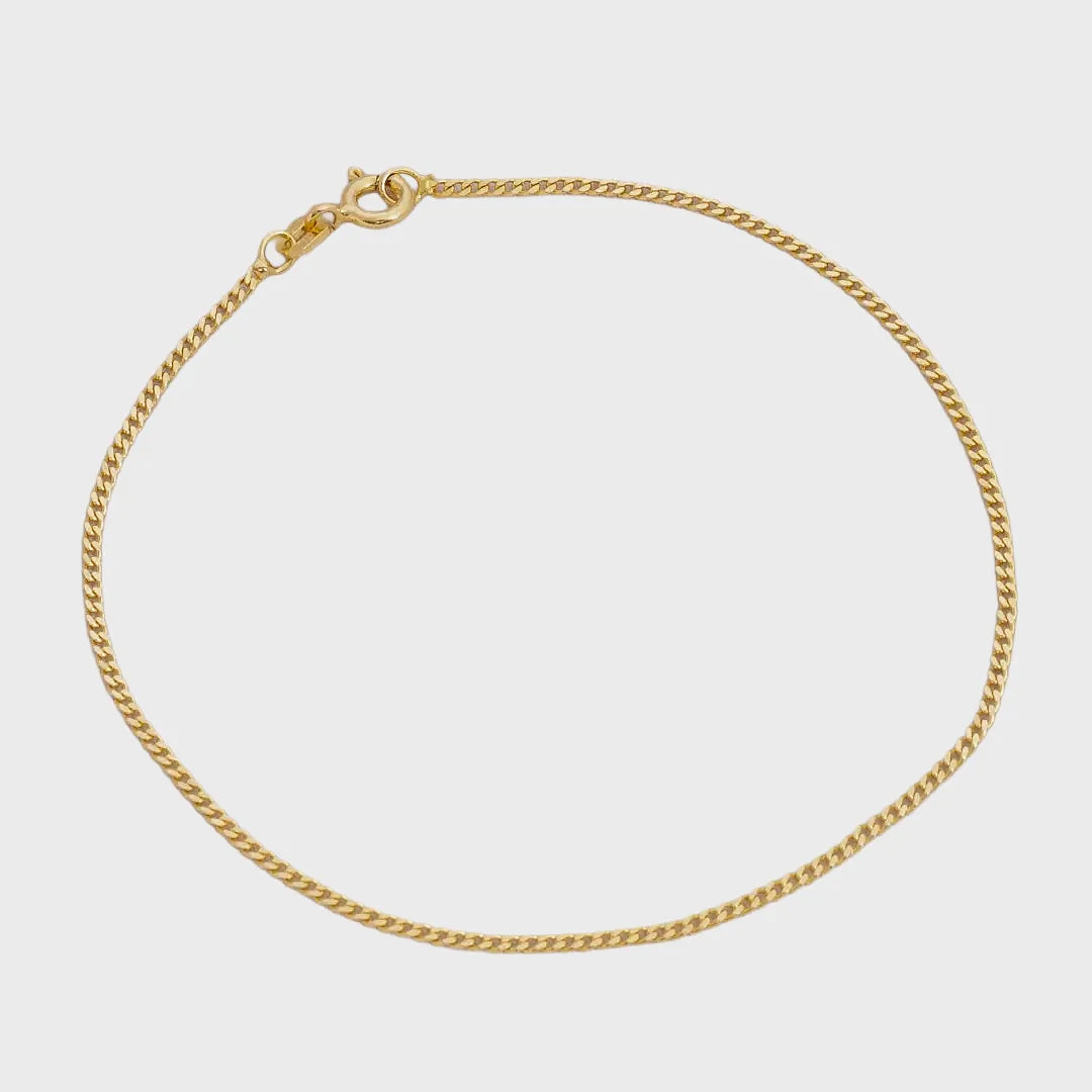 Pulsera Cubanita IT 1,5 mm 19.5 Cms