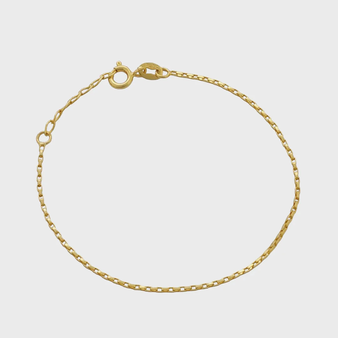 Pulsera Vintage 1.2 mm 16 Cms + Ext