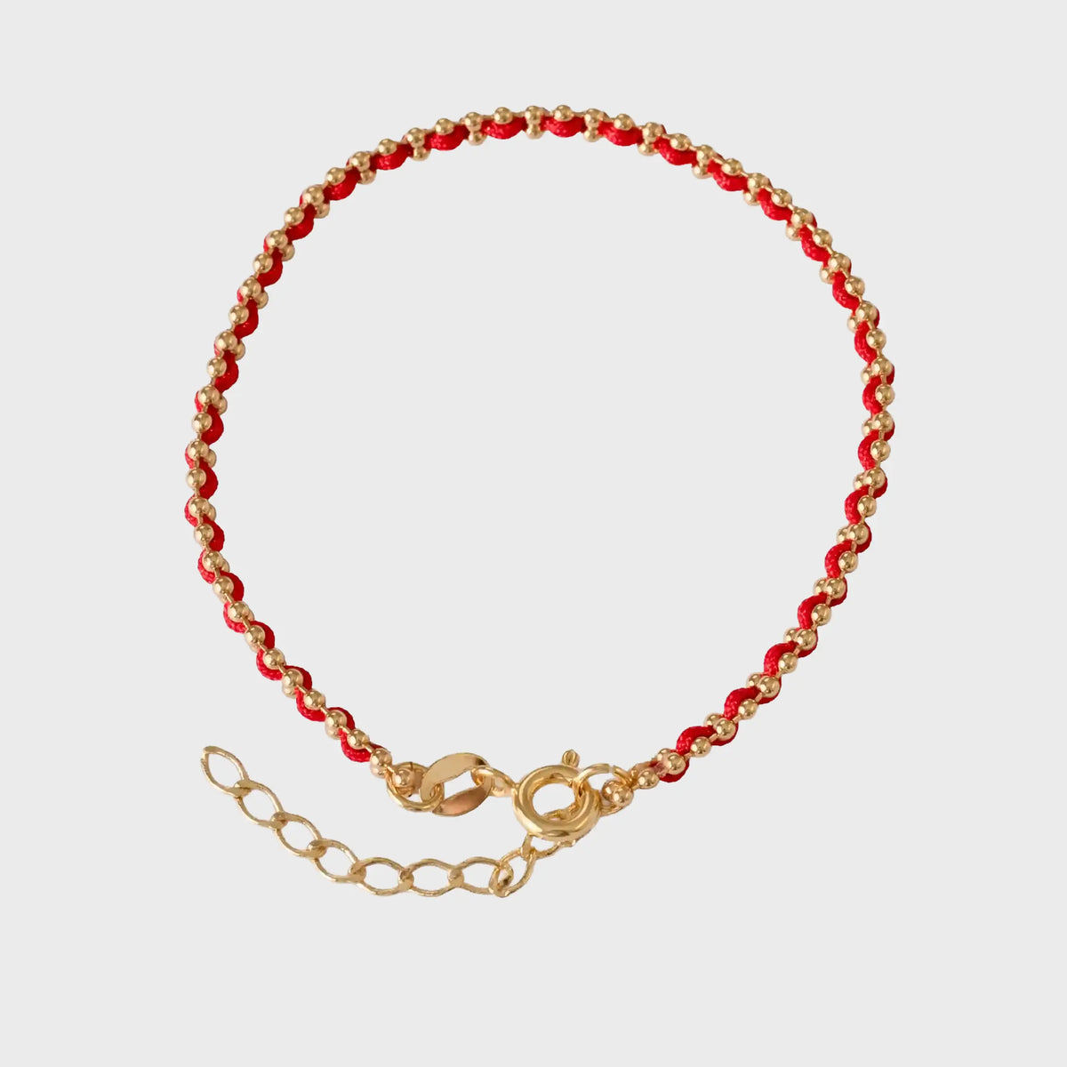 Pulsera Hilo Laminado 15 Cms + Extensor