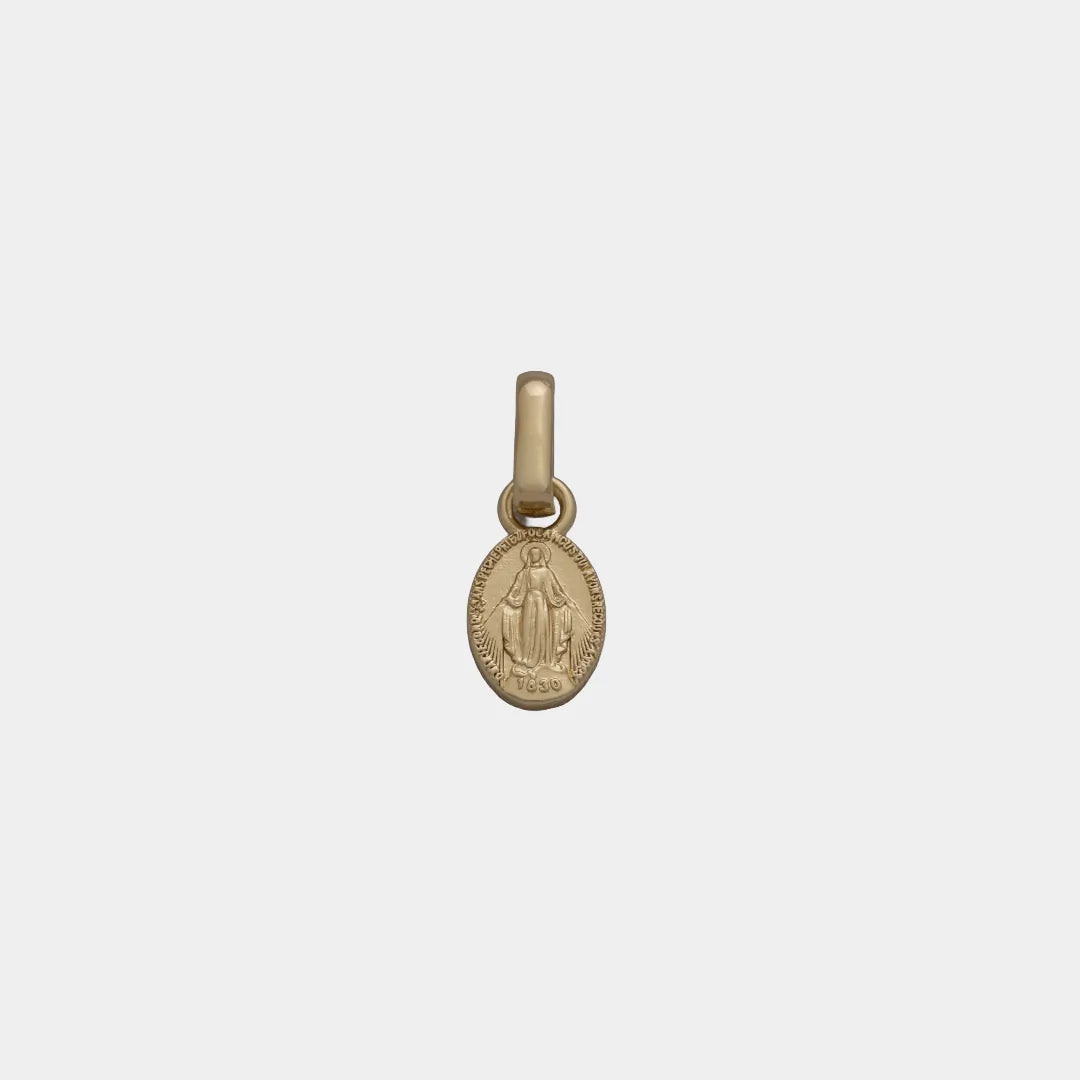 Dije Virgen Milagrosa 12 mm